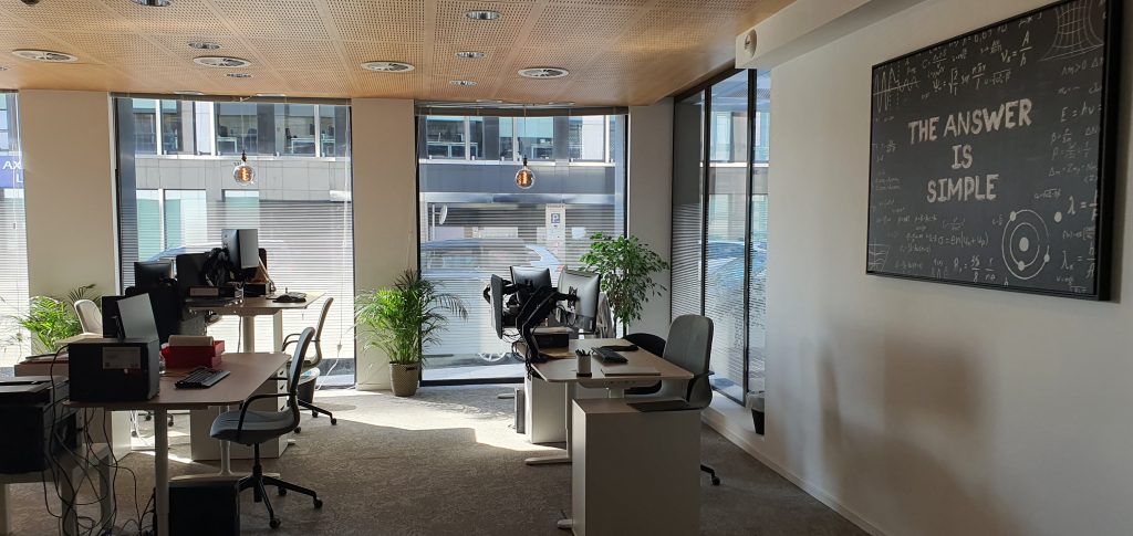 A beautiful office for investment solutions.